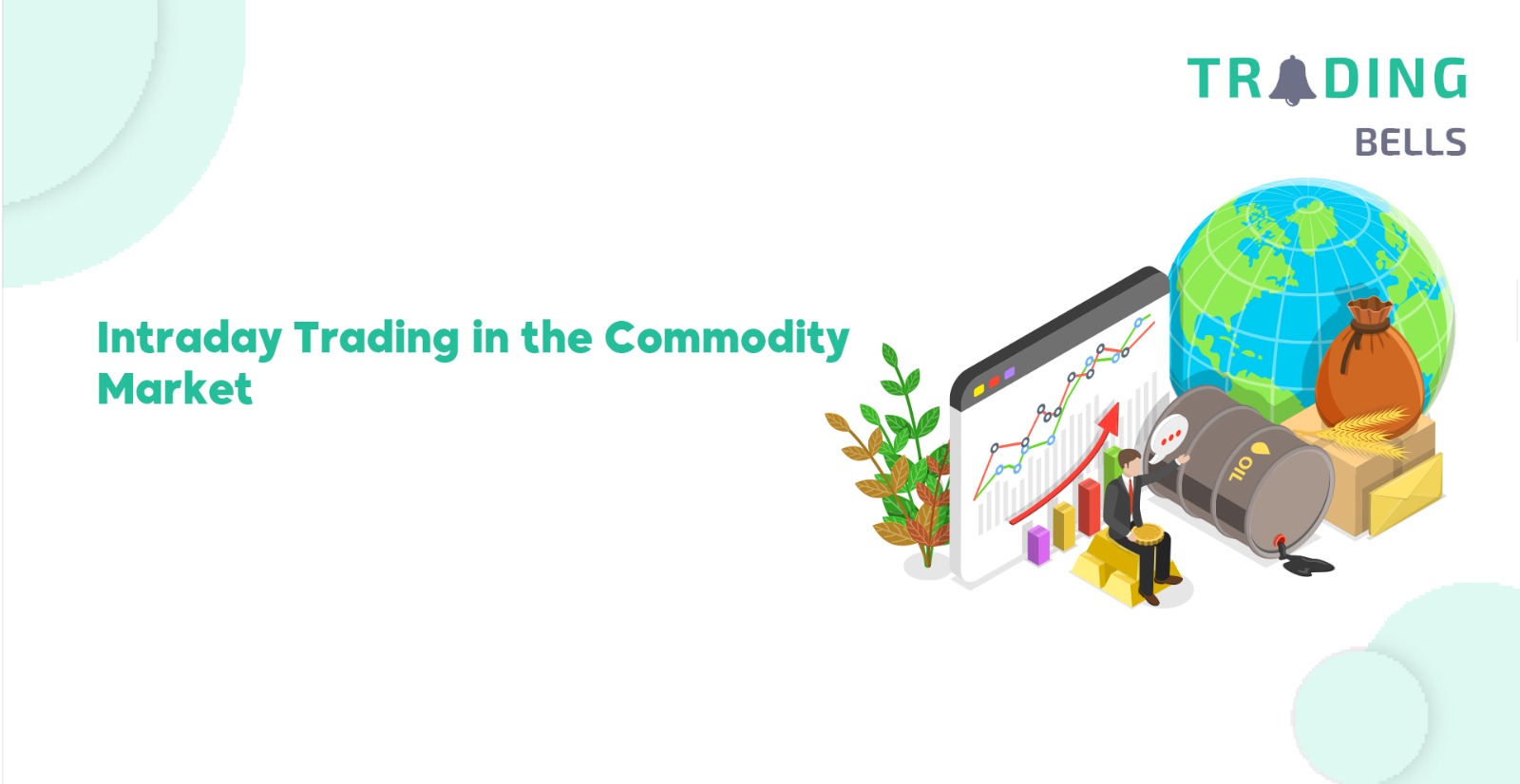 Intraday Trading Chart of Commodities, Commodity Market Price Trends for Intraday Trading, Strategies for Successful Intraday Trading in the Commodity Market, Commodity Trading Desk for Intraday Investors, Trader Analysing Commodity Charts for Intraday Profits